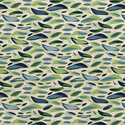 Layered Leaves - Green/White