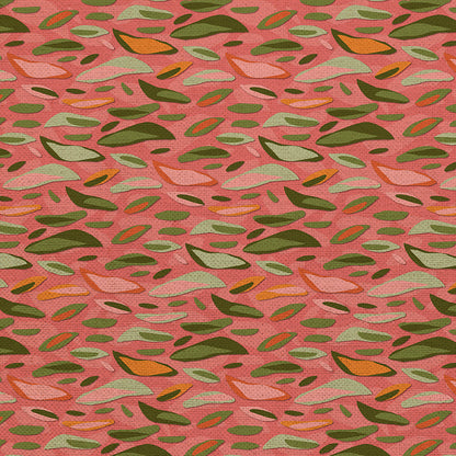 Layered Leaves - Pink/Green