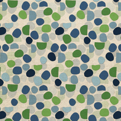 Layered Circles - Blue/Green
