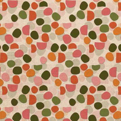 Layered Circles - Green/Pink