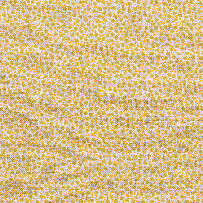 Ditsy Daisy - Green/Blue