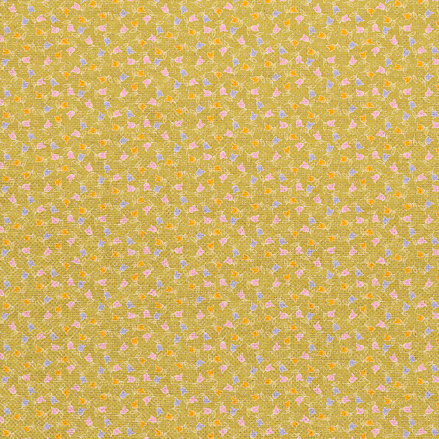 Ditsy Tulip - Green