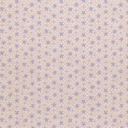 Floral Grid - Purple/Blue