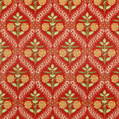 Folk Damask - Red