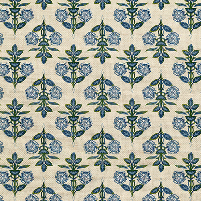 Ornamental Garden - Blue/Green