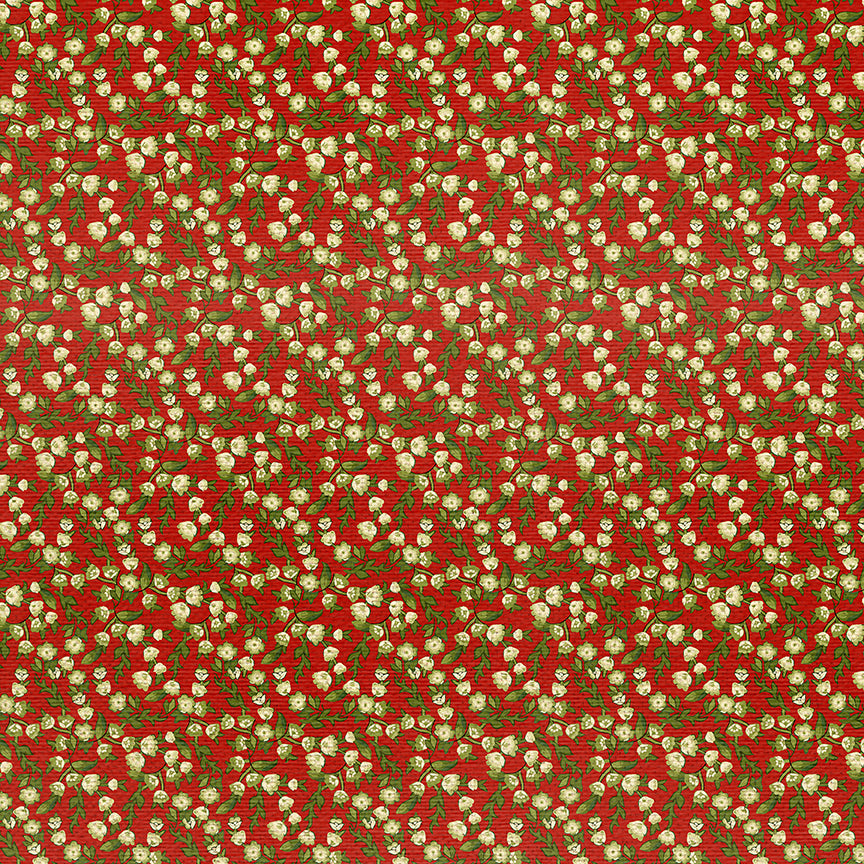 Ditsy Florals - Red