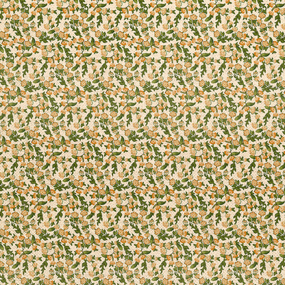 Ditsy Florals - White/Red