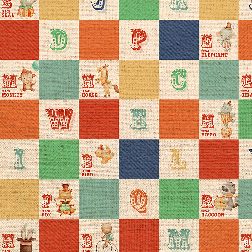 Circus Letter Grid