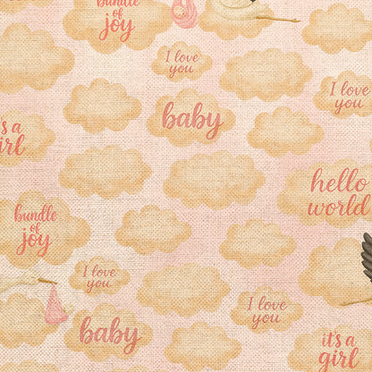 Sky Scribbles - Pink