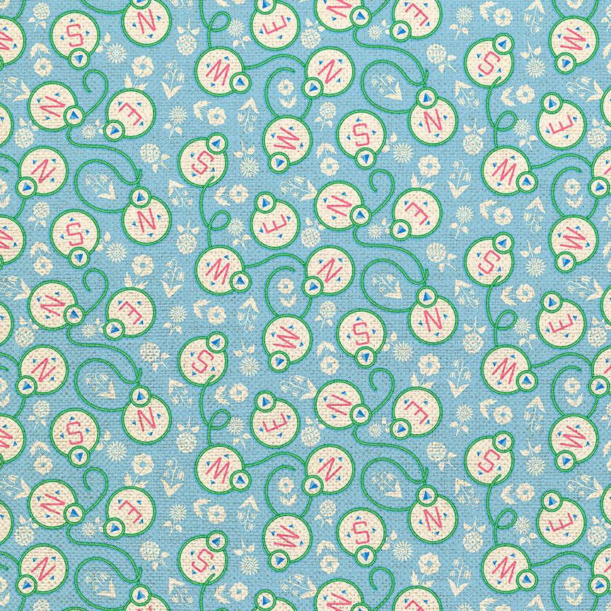 Go With The Winds - Blue/Green