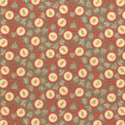 Go With The Winds - Red/Brown