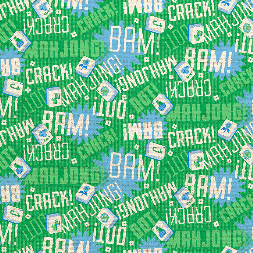 Dot Bam Crack - Green/Blue