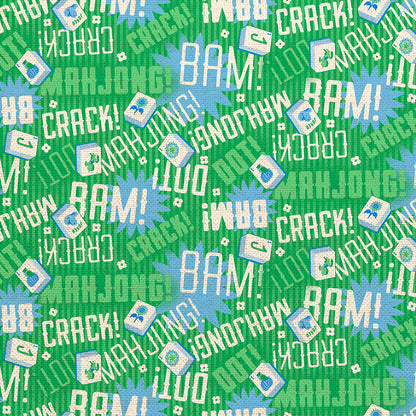 Dot Bam Crack - Green/Blue