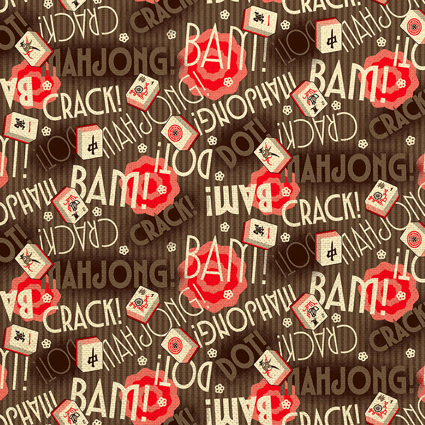 Dot Bam Crack - Brown/Red