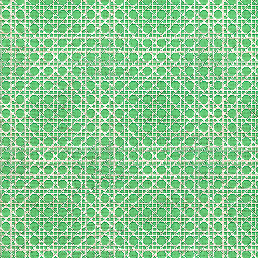 Cane - White on Green