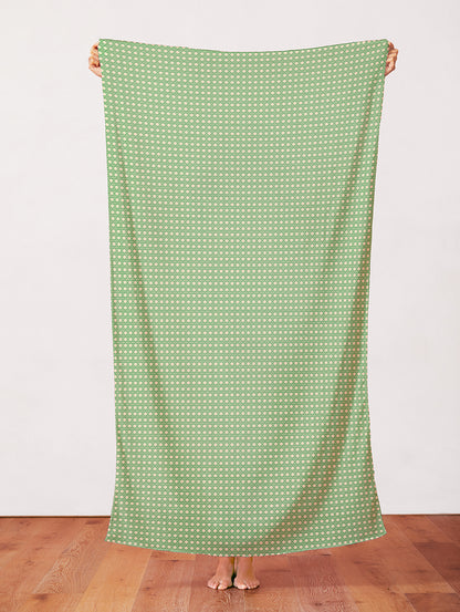 Cane - Green on White