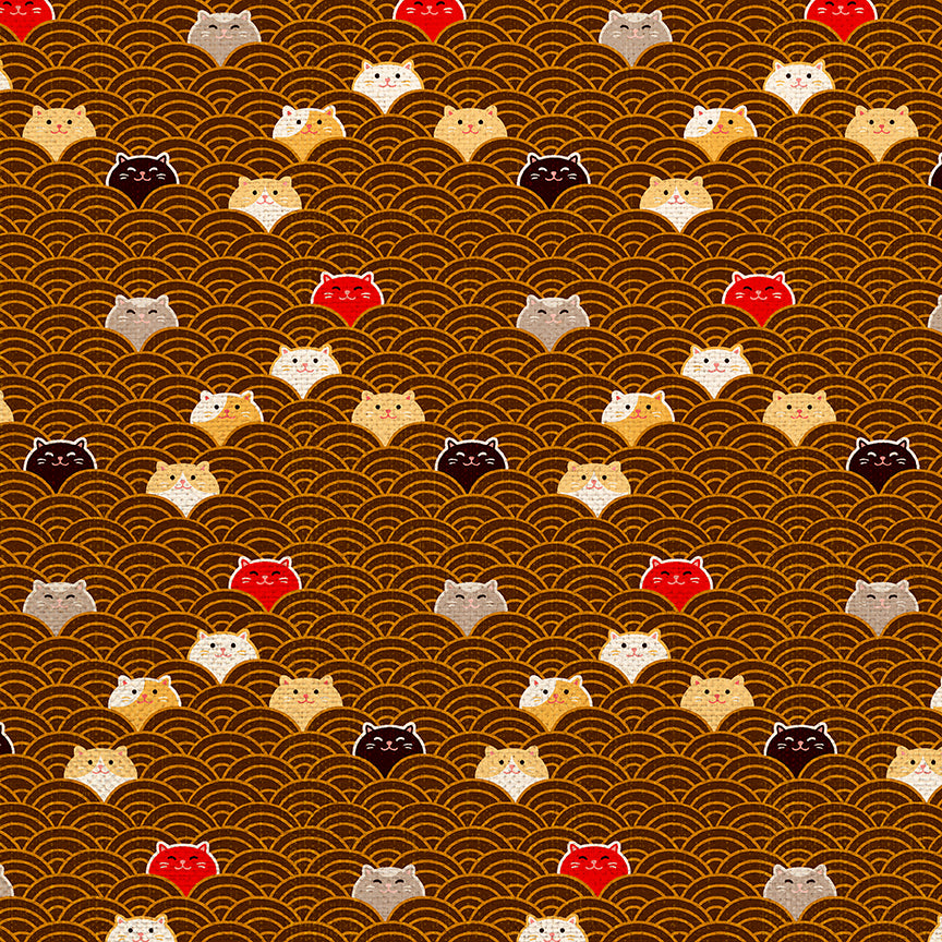 Cat Scallop - Brown