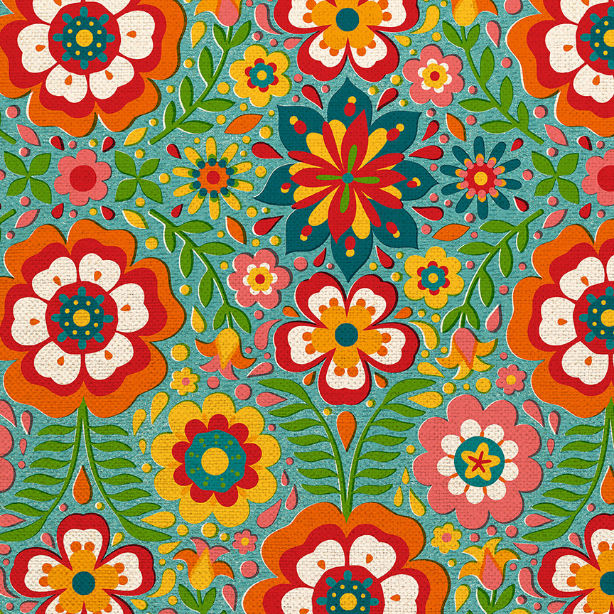 Flowers - Blue