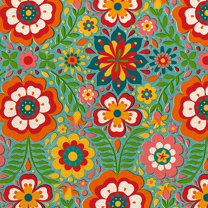 Flowers - Blue