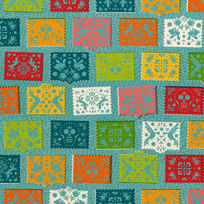 Papel Picado - Blue
