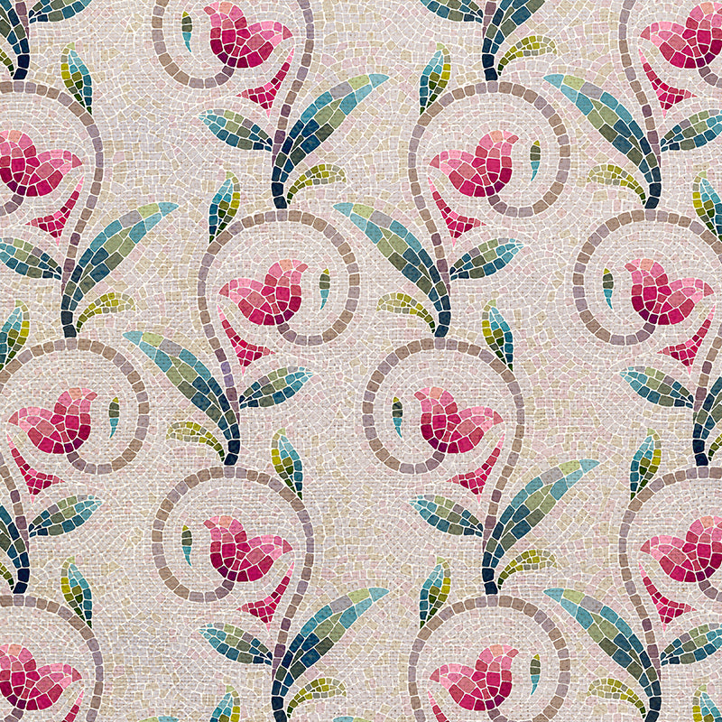 Vine Stripes - Cream