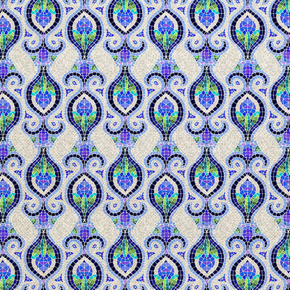 Framed Buds - Grey/Blue