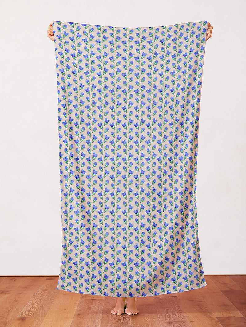 Tulips - Grey/Blue