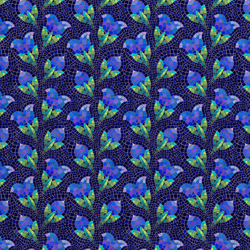 Tulips - Dark Blue
