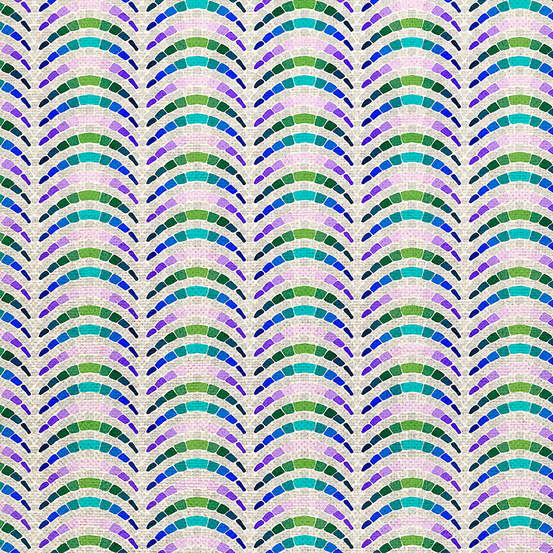 Arch Stripe - Grey/Blue