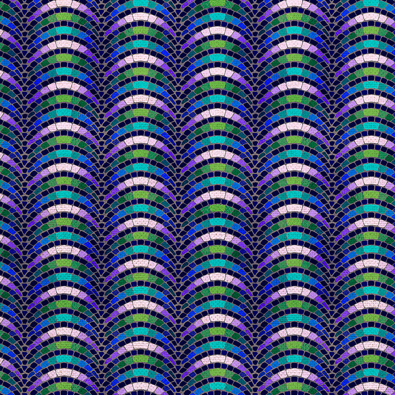 Arch Stripe - Dark Blue/Green