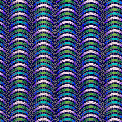 Arch Stripe - Dark Blue/Green