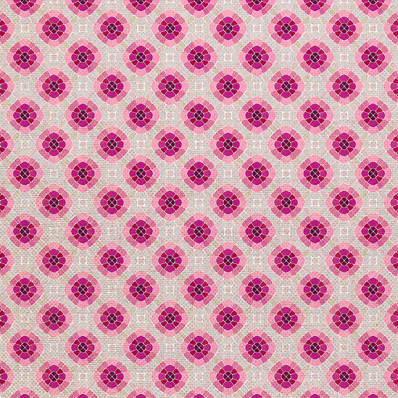Diamonds - Cream/Pink
