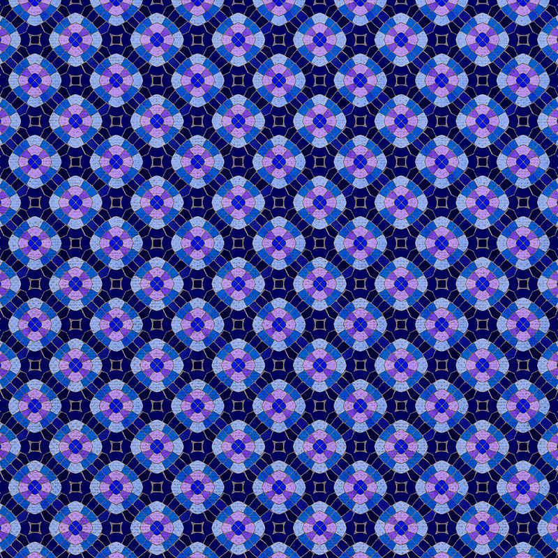 Diamonds - Dark Blue/Purple