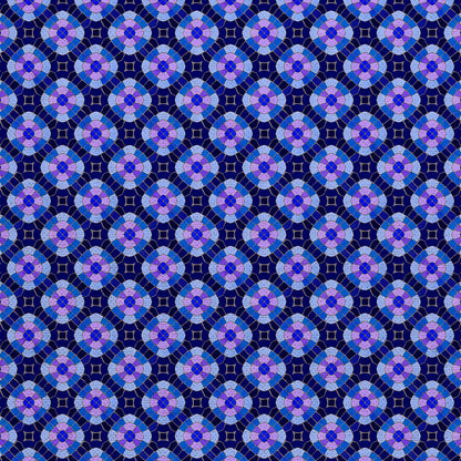 Diamonds - Dark Blue/Purple