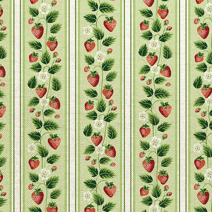 Strawberry Stripe - Green