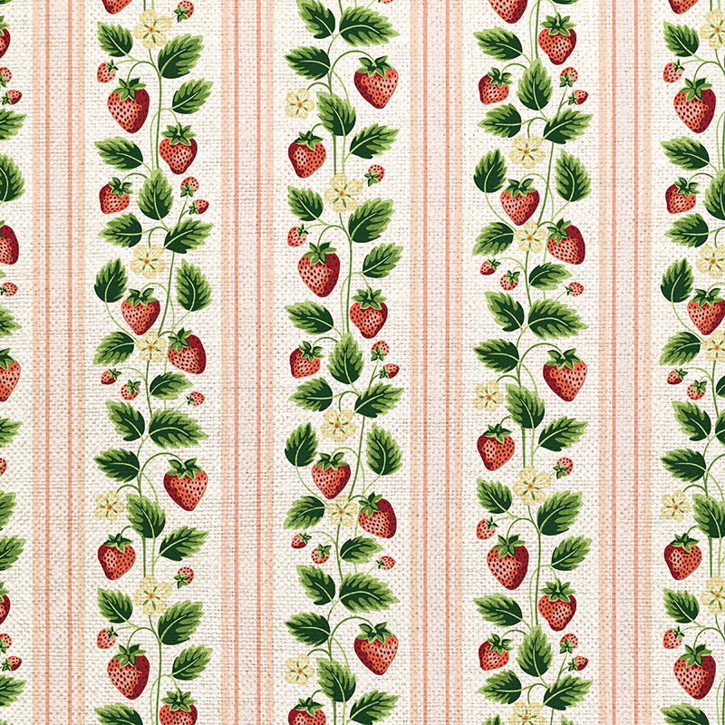 Strawberry Stripe - Red