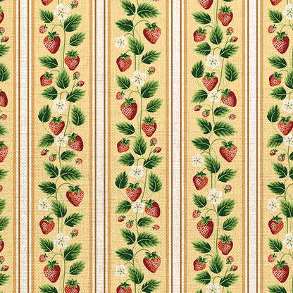 Strawberry Stripe - Yellow