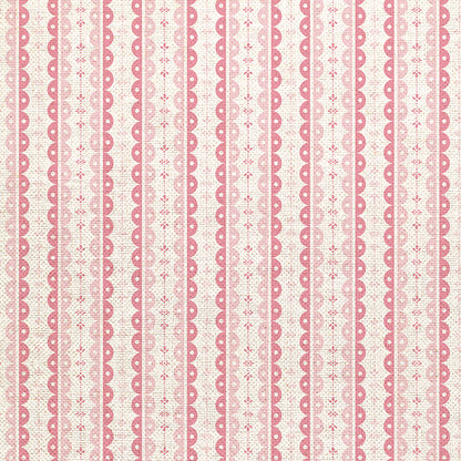Scallop Stripe - Pink