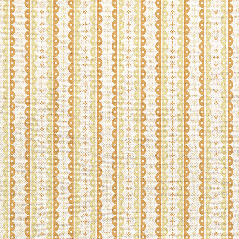 Scallop Stripe - Yellow