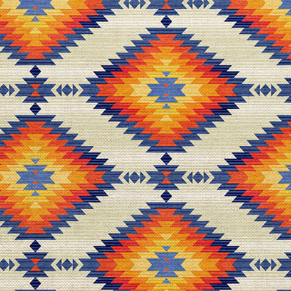 Desert Horizon - Blue/Red