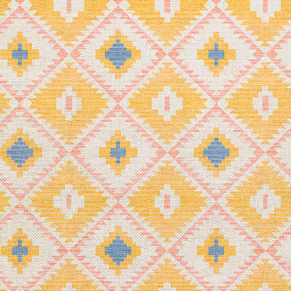 Desert Geometry - Yellow/Peach