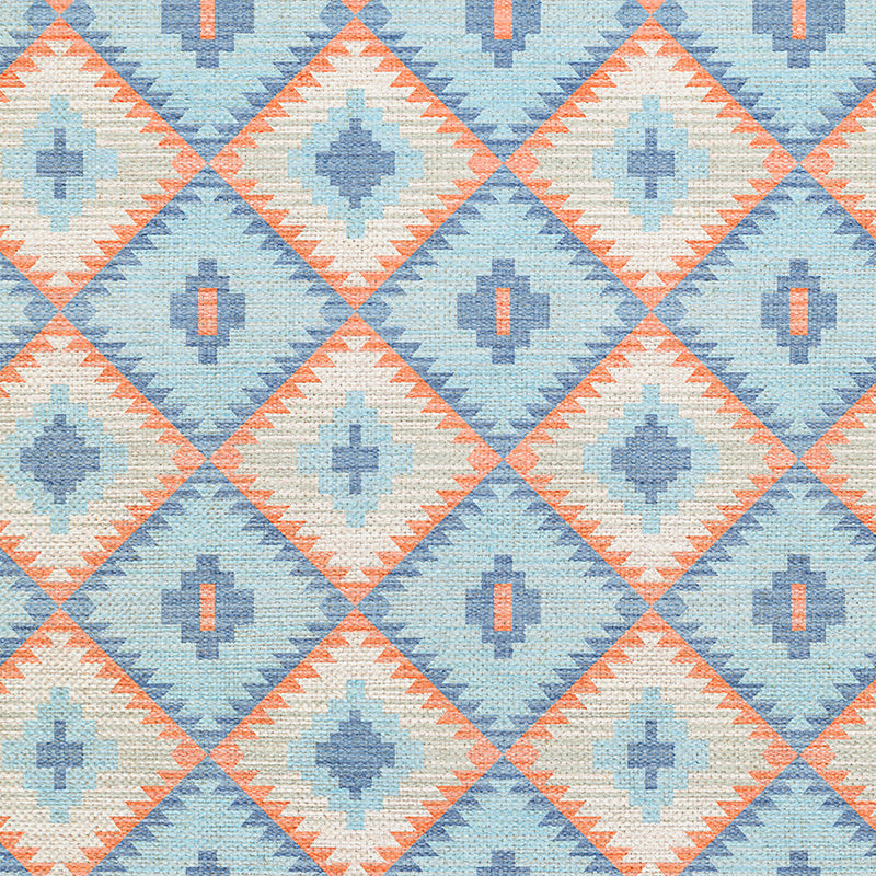 Desert Geometry - Light Blue