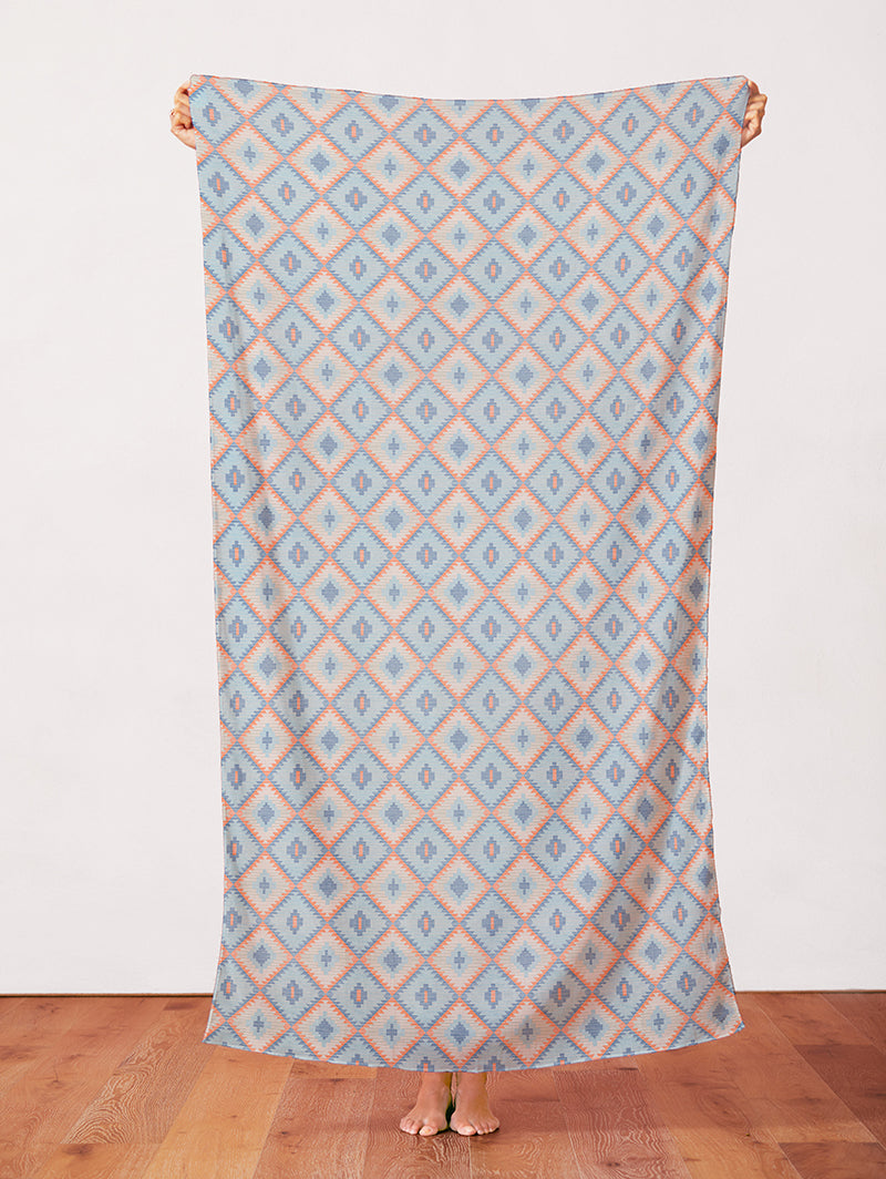 Desert Geometry - Light Blue