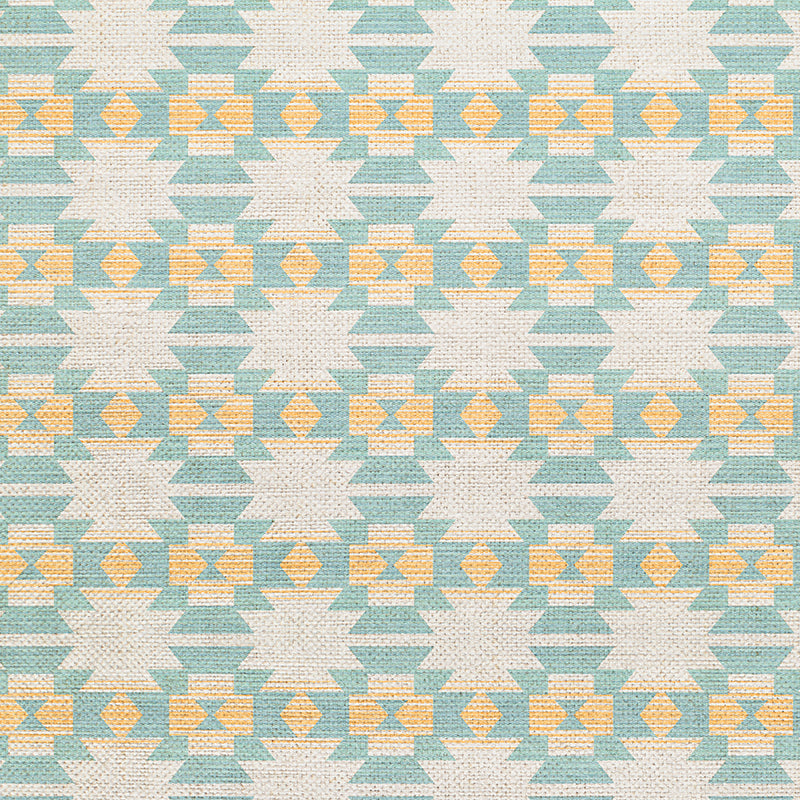 Canyon Trails - Teal/Peach