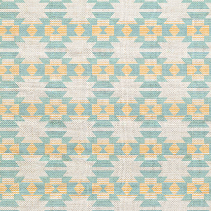Canyon Trails - Teal/Peach