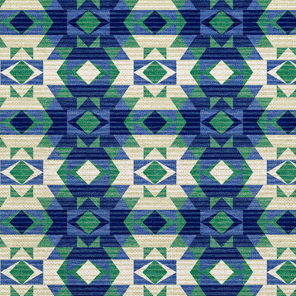 Desert Moon - Blue/Green
