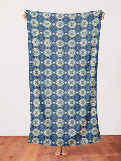 Desert Moon - Blue/Green