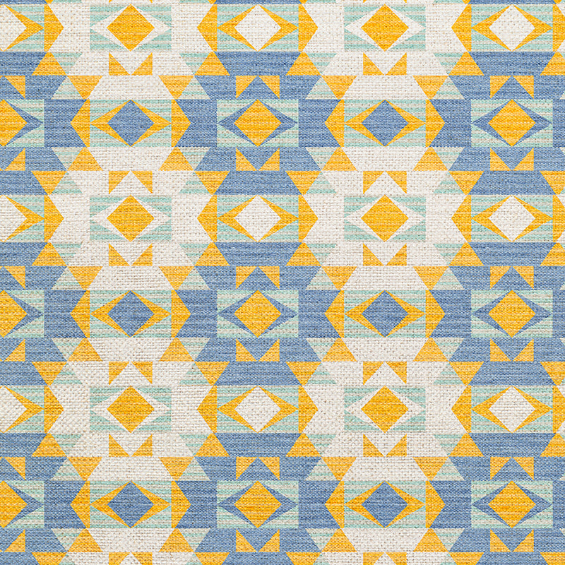 Desert Moon - Peach/Teal