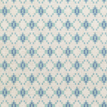 Southwest Argyle - Peach/Teal
