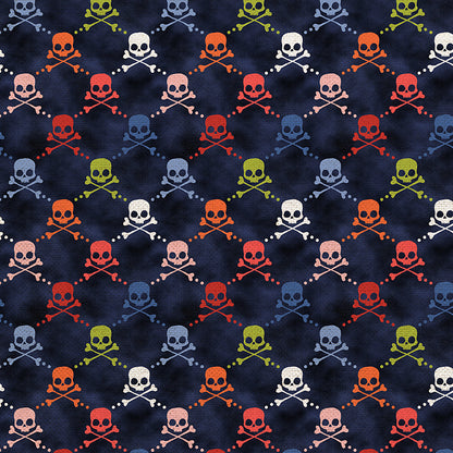 Skulls - Blue